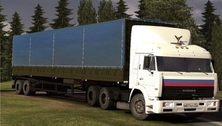 КАМАЗ 54115 дальнобойщики 1