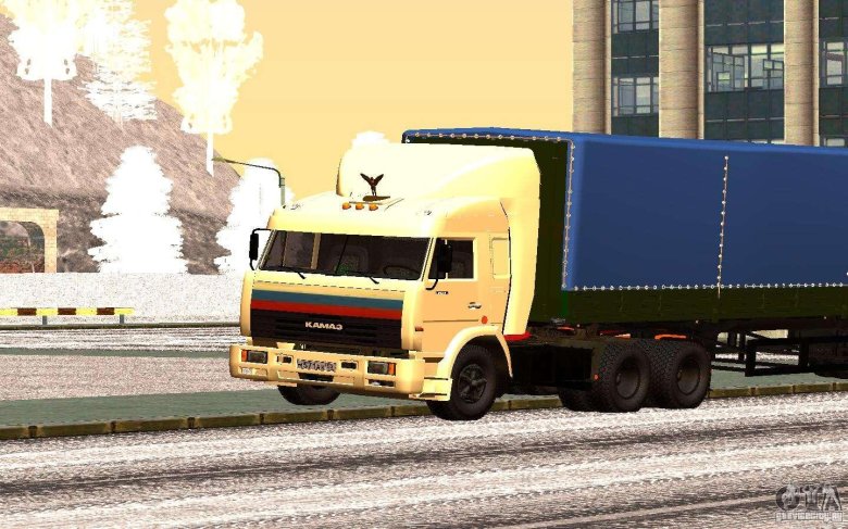 КАМАЗ 54115 фура