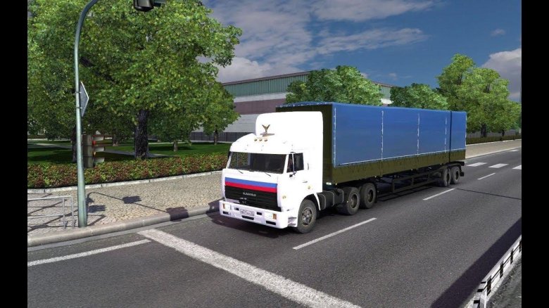 Грузовик КАМАЗ 54115