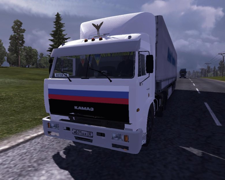 КАМАЗ 5460 дальнобойщики 2