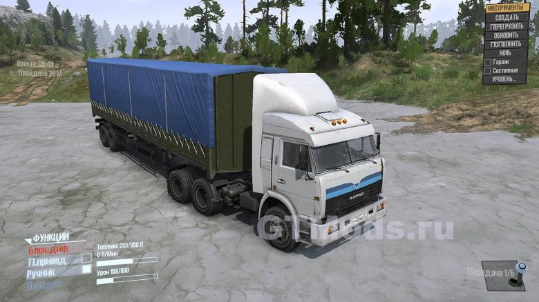 КАМАЗ 54115 дальнобойщики 3