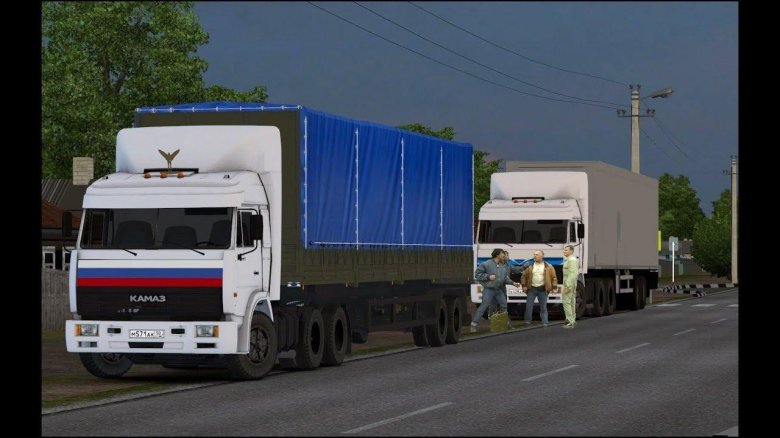 Дальнобойщики камаз 54115