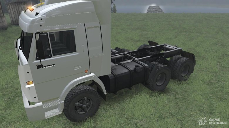 КАМАЗ 54115 сбоку