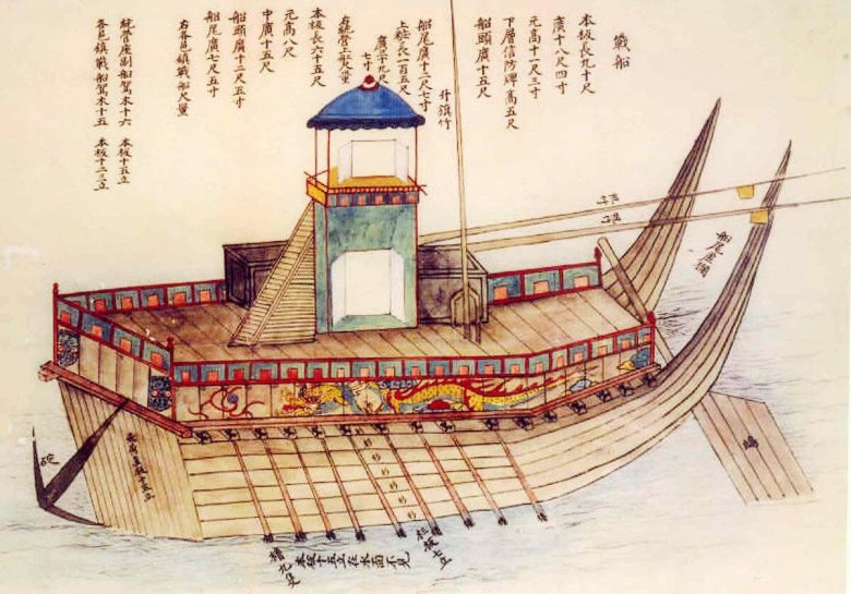 Кобуксон корабль корейский