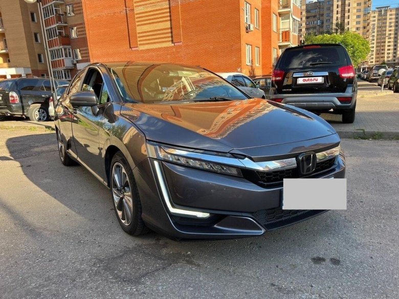Серая хонда