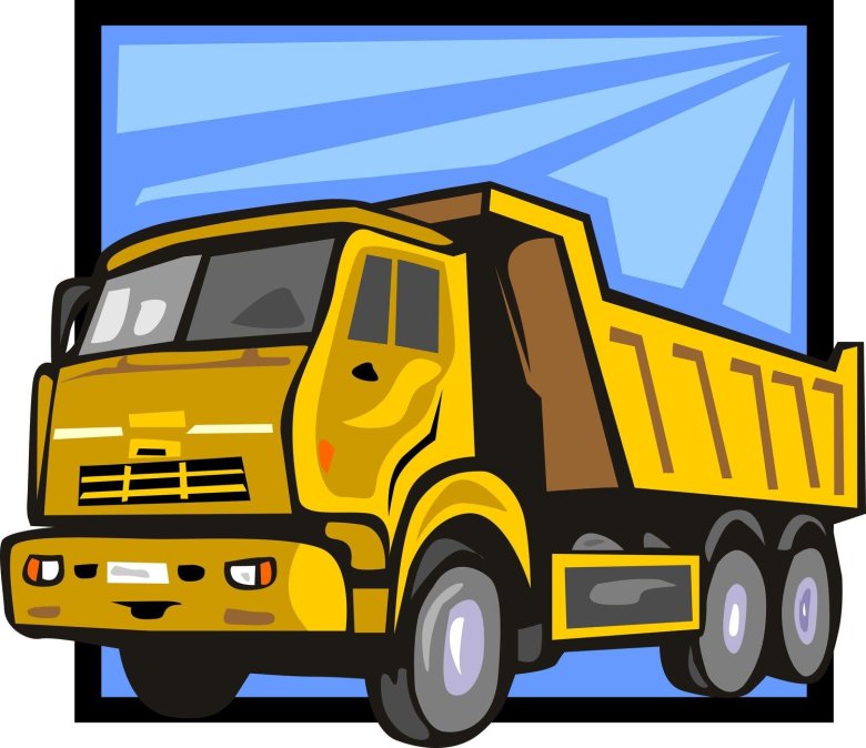 КАМАЗ мультяшный