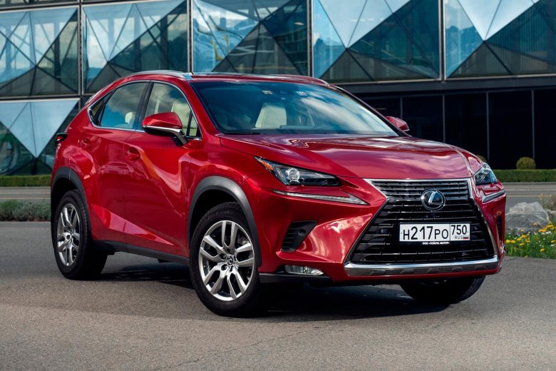Лексус NX 200 красный