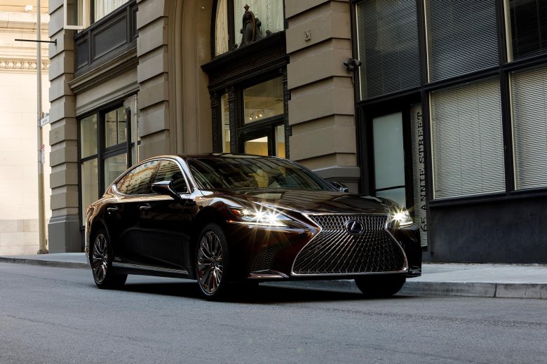 Лексус лс 500 черный