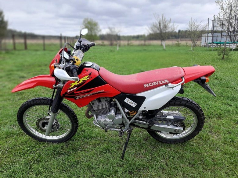 Эндуро хонда 250