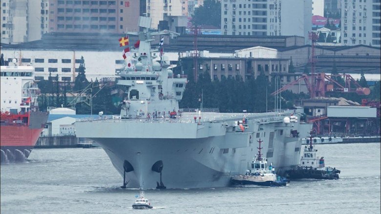 Китай вертолетоносец проект 075