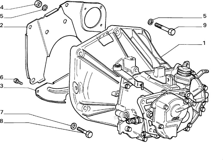 КПП Фиат Пунто 1.2