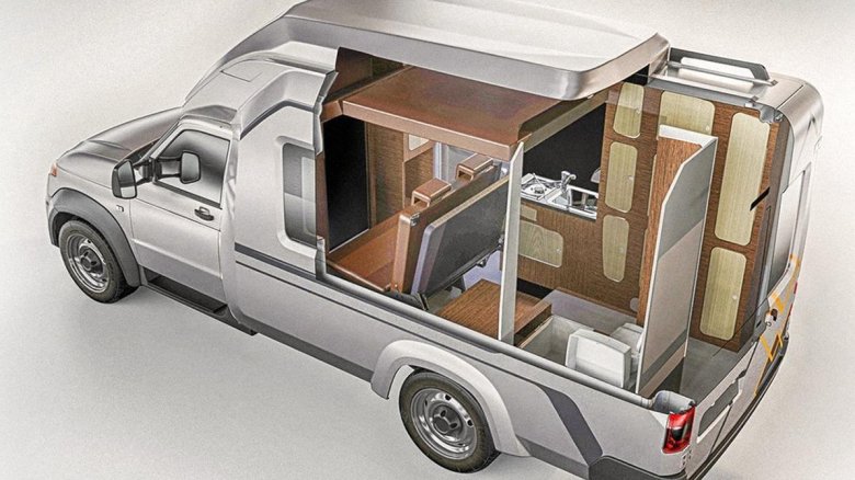 Кемпер на базе уаз профи