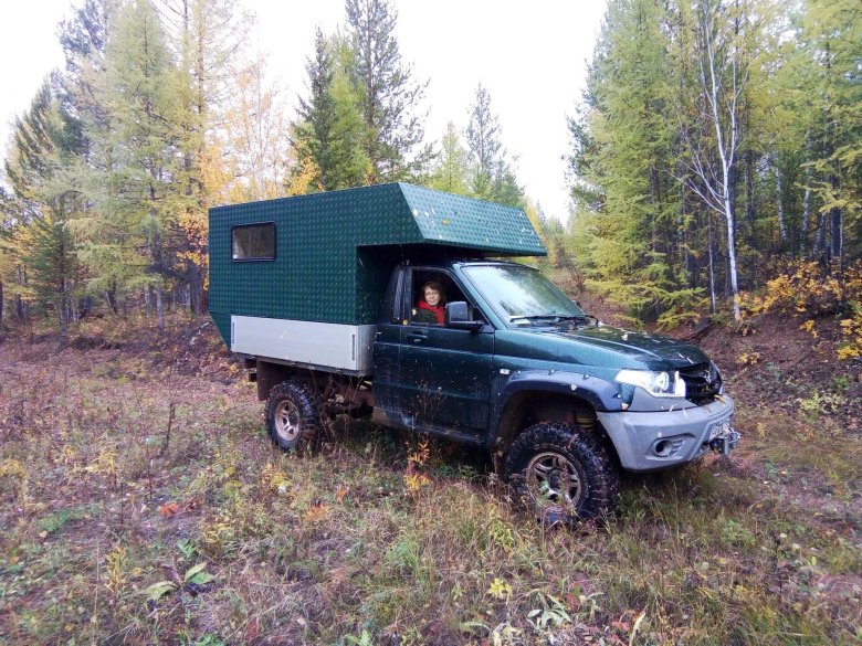 УАЗ Cargo внедорожный кемпер 4x4