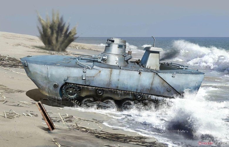 Type 2 ka-mi Amphibious Tank
