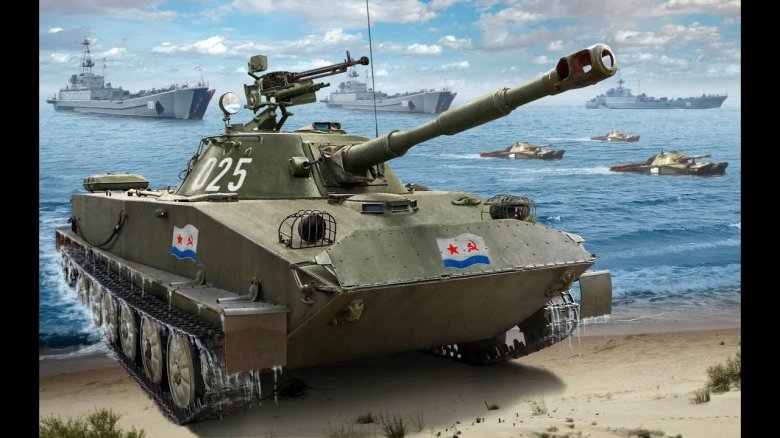Пт-76 плавающий танк