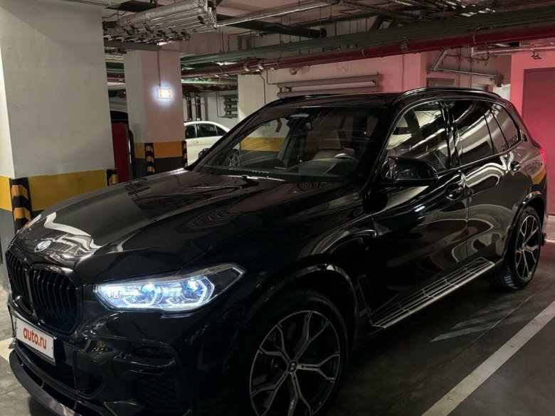 Черный бмв х 5