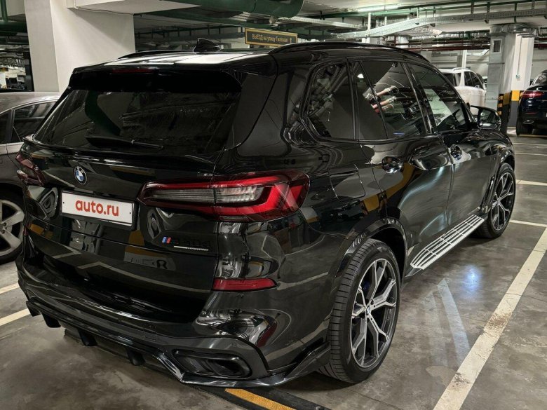 Черный бмв х 5