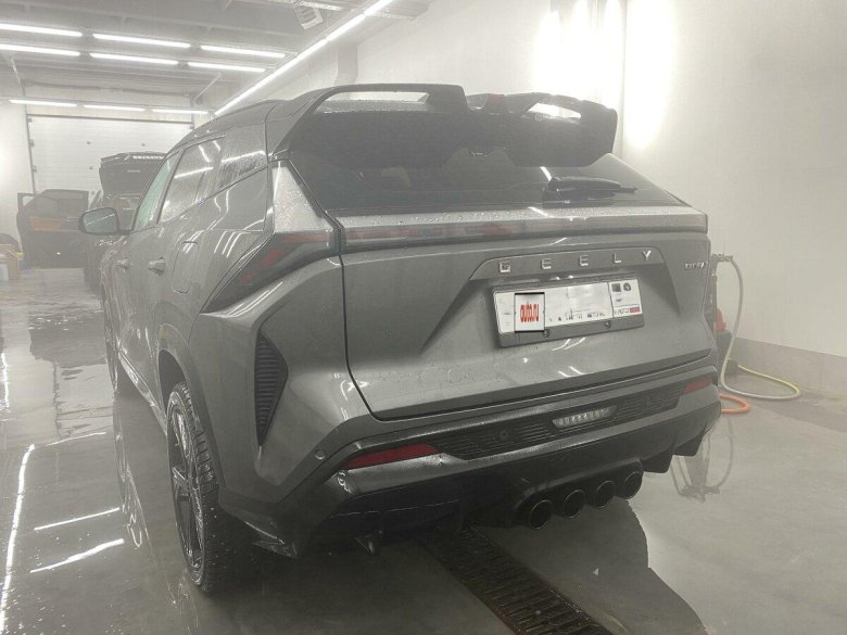 Geely cityray серый