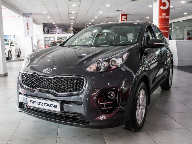 Kia Sportage 2018 черный