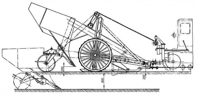 Каналокопатель км-1400м