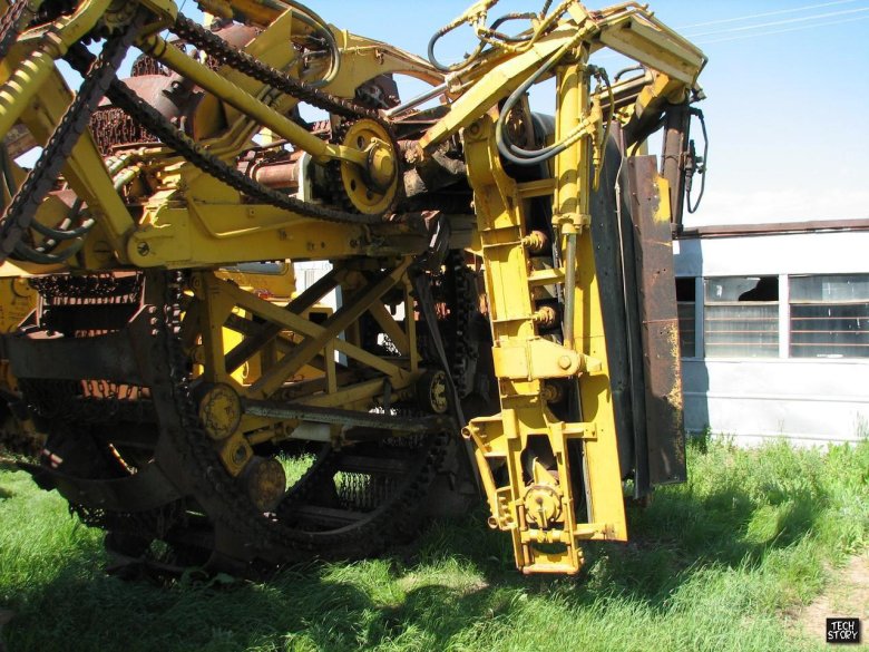 Роторный траншейный экскаватор ЭТР-254а