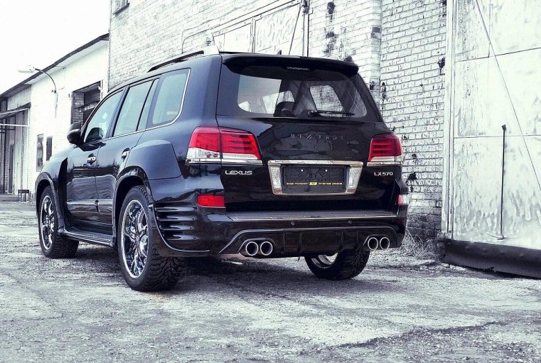 Лексус 570 в обвесе