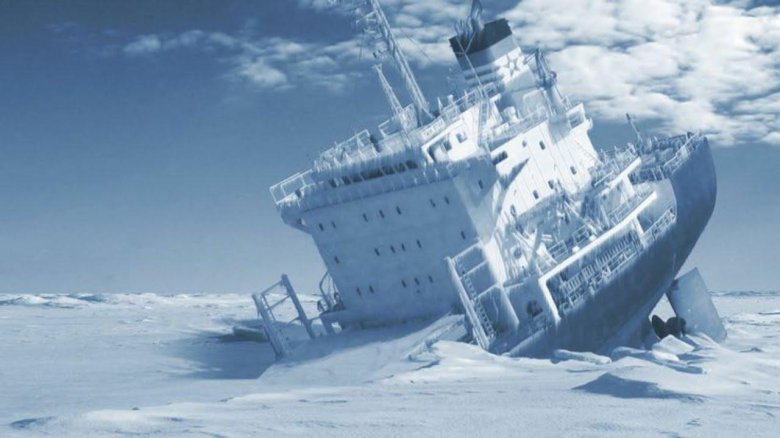 Айсберги Антарктиды ледокол