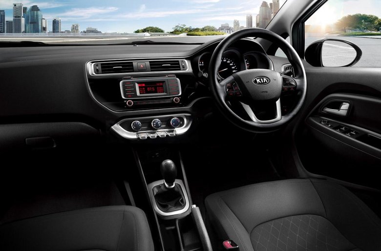 Kia Rio 2016 хэтчбек салон