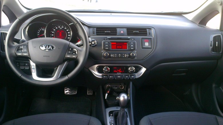 Kia Rio 2022 панель