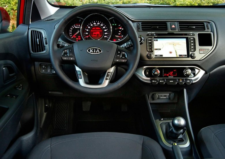 Киа Рио 2022 салон