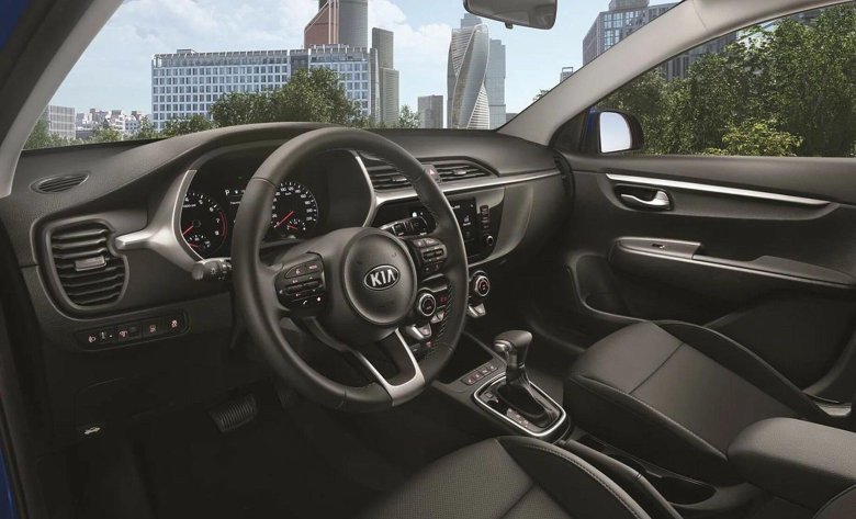 Киа Рио 4 2021 салон