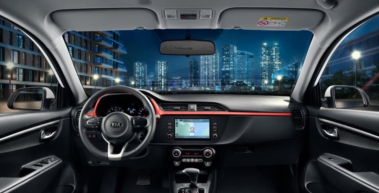 Kia Rio 2022 салон