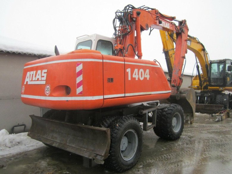 Атлас 1404 экскаватор