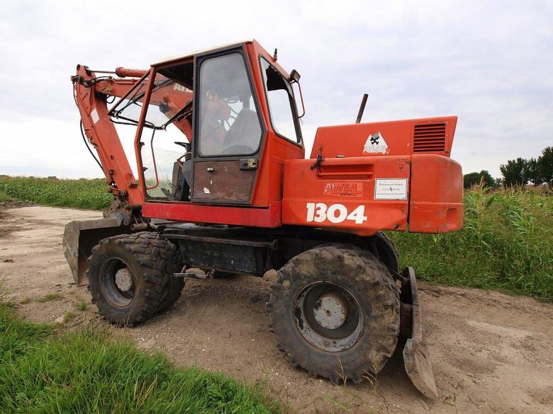 Atlas 1304 экскаватор 1991г