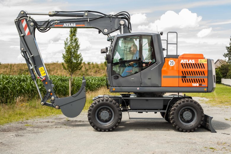 Колесные экскаваторы