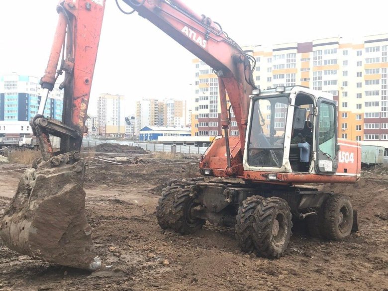 Atlas 1304 экскаватор 1991г