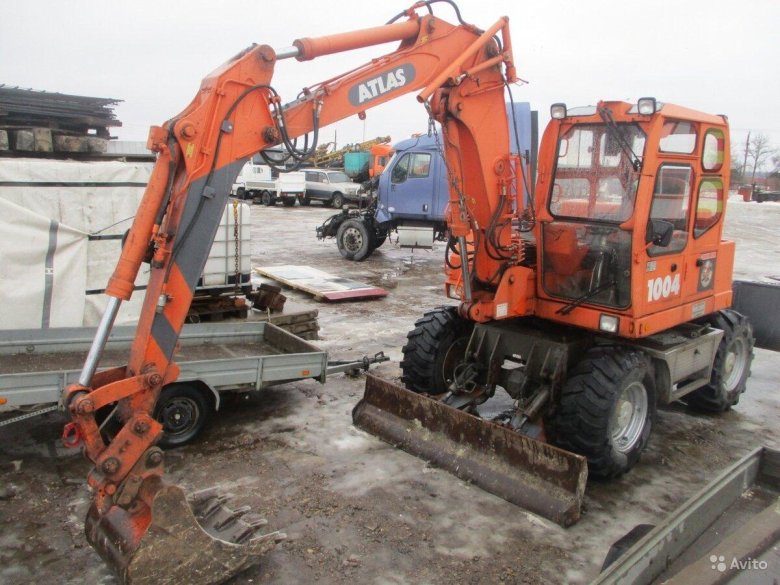 Экскаватор атлас 1004