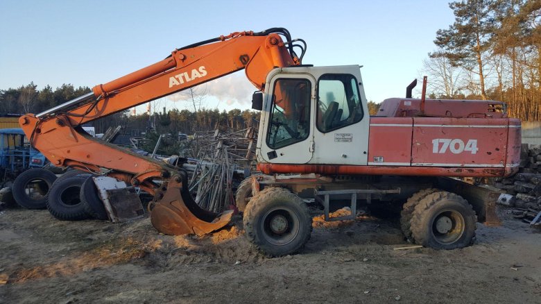 Вин экскаватора атлас 1704