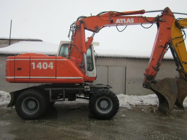 Атлас 1404 экскаватор