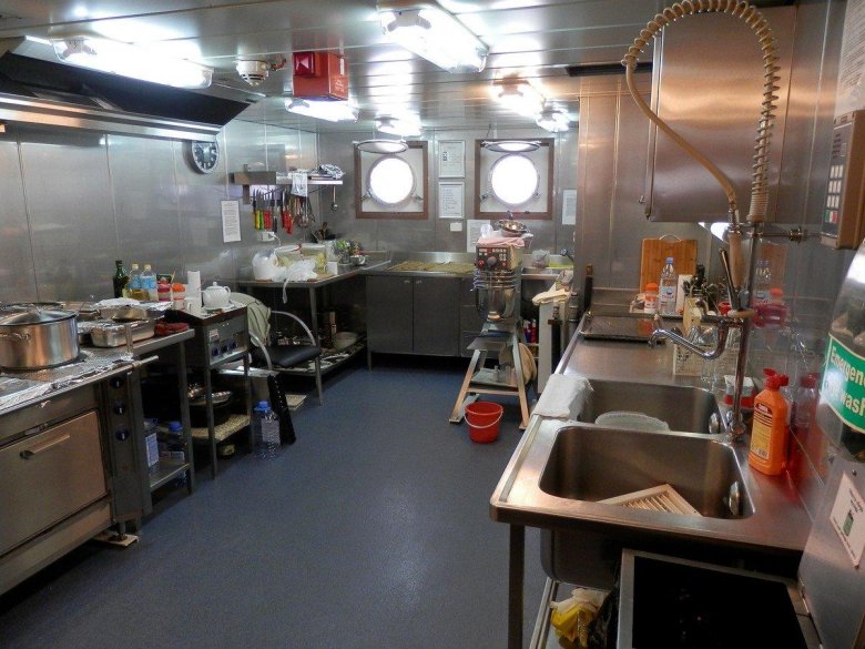 Камбуз на подводной лодке