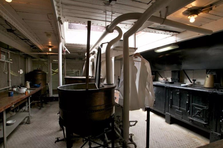 Камбуз на корабле 17 века