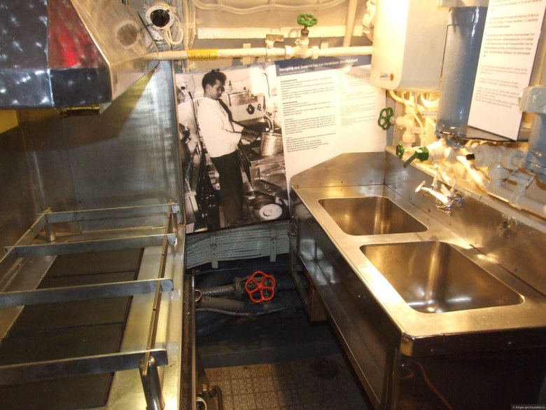 Камбуз на лодке