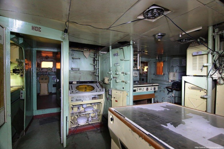 Подводная лодка изнутри камбуз