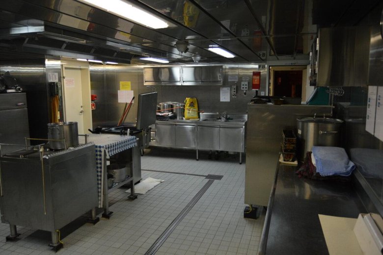 Кухня в корабле