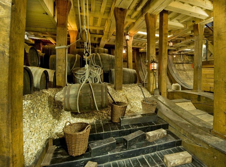 Трюм корабля 19 века