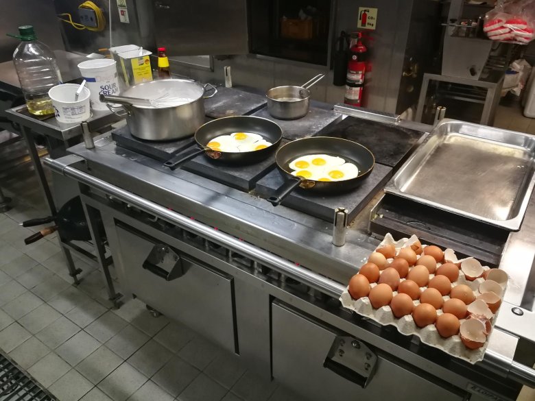 Кухня в корабле