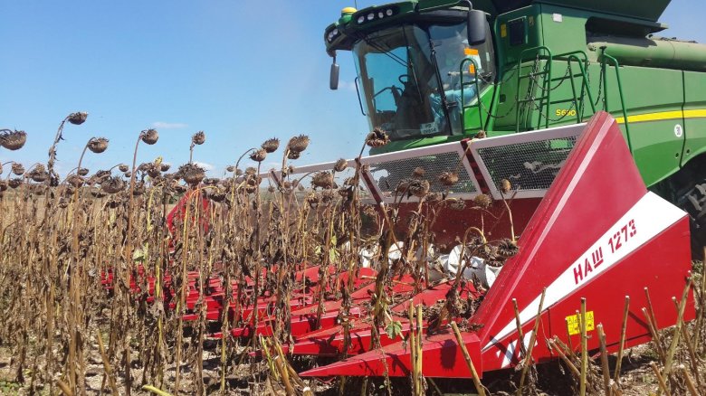 Жатка для подсолнечника Ростсельмаш