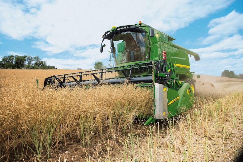 Комбайн зерноуборочный John Deere 3316