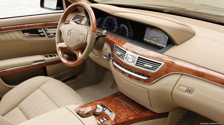 Mercedes-Benz w221 салон
