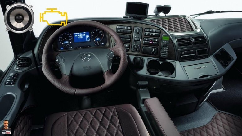 Мерседес актрос салон